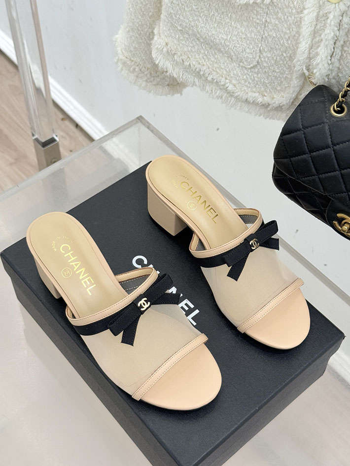 最高級シャネルスーパーコピー CHANEL メッシュ ミュール サンダル レディース 疲れない 2026新作 ベージュ 2630938 シャネル サンダル 安い - 画像 (8)