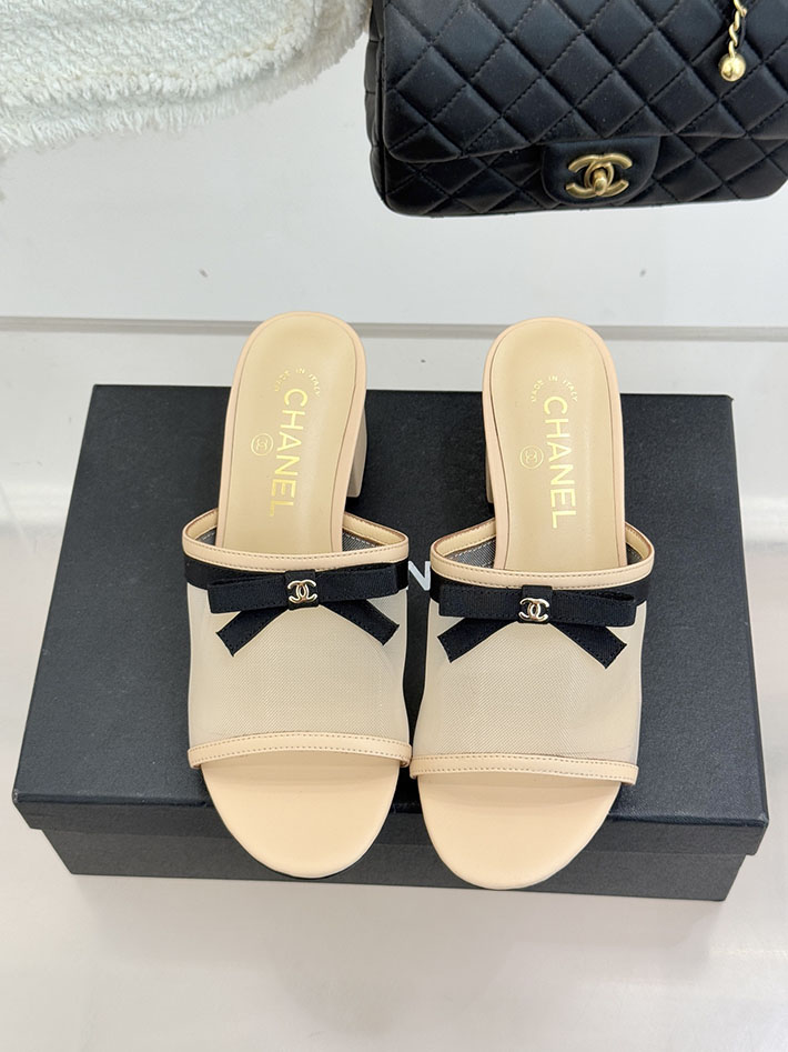 最高級シャネルスーパーコピー CHANEL メッシュ ミュール サンダル レディース 疲れない 2026新作 ベージュ 2630938 シャネル サンダル 安い - 画像 (7)