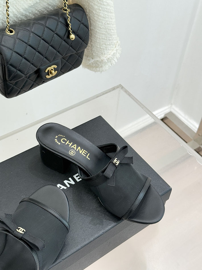 最高級シャネルスーパーコピー CHANEL メッシュ ミュール サンダル レディース 疲れない 2026新作 ホワイト 2630940 レディース シャネル サンダル - 画像 (6)