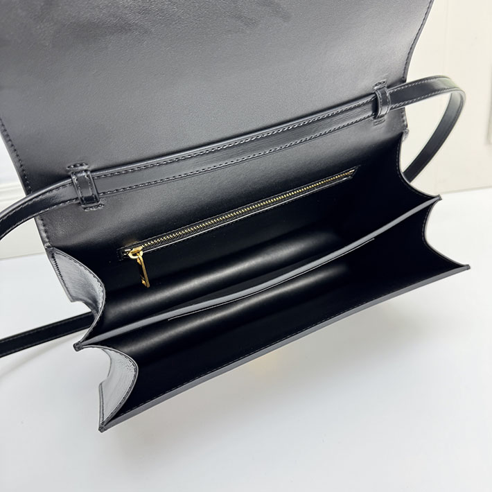 セリーヌ バッグ 人気 ランキング CELINE MEDIUM TRIOMPHE FOLIO IN SHINY CALFSKIN ブラック L102U3D82.38NO セリーヌ バッグ 人気 - 画像 (9)