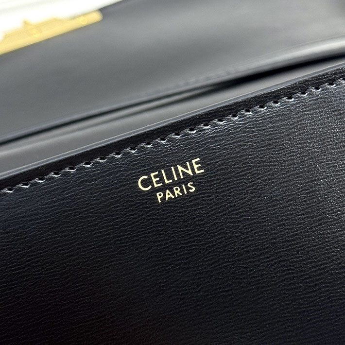セリーヌ バッグ 人気 ランキング CELINE MEDIUM TRIOMPHE FOLIO IN SHINY CALFSKIN ブラック L102U3D82.38NO セリーヌ バッグ 人気 - 画像 (3)