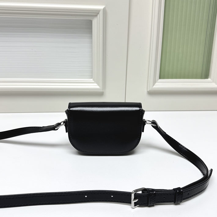 セリーヌ バッグ 人気 ランキング CELINE MINI CROSSBODY BAG ミニ クロスボディバッグ ブラック 10N673DPV.38DI セリーヌ ミニバッグ ショルダー - 画像 (3)