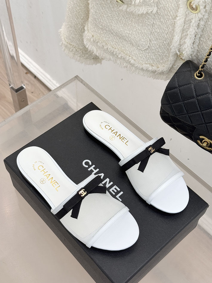最高級シャネルスーパーコピー CHANEL メッシュ ミュール サンダル レディース 疲れない 2026新作 ホワイト 2630943 シャネル サンダル 公式 - 画像 (8)