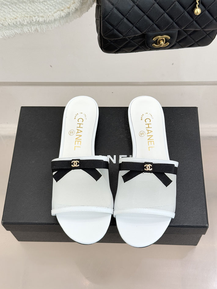 最高級シャネルスーパーコピー CHANEL メッシュ ミュール サンダル レディース 疲れない 2026新作 ホワイト 2630943 シャネル サンダル 公式 - 画像 (7)