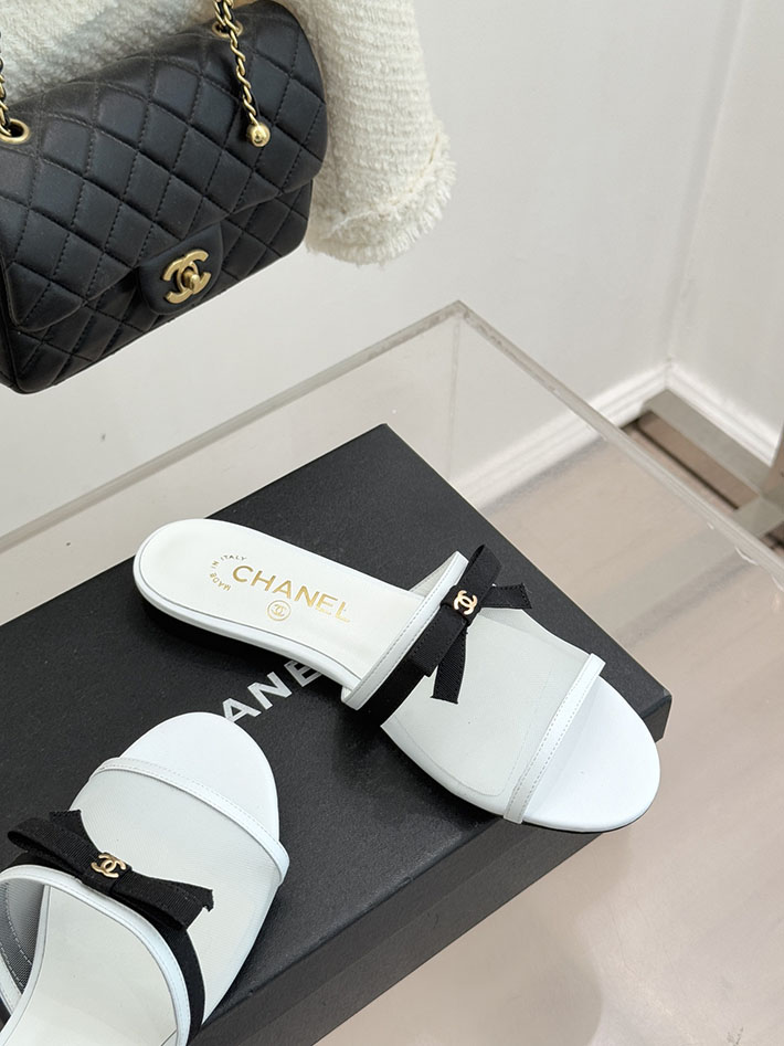 最高級シャネルスーパーコピー CHANEL メッシュ ミュール サンダル レディース 疲れない 2026新作 ホワイト 2630943 シャネル サンダル 公式 - 画像 (6)