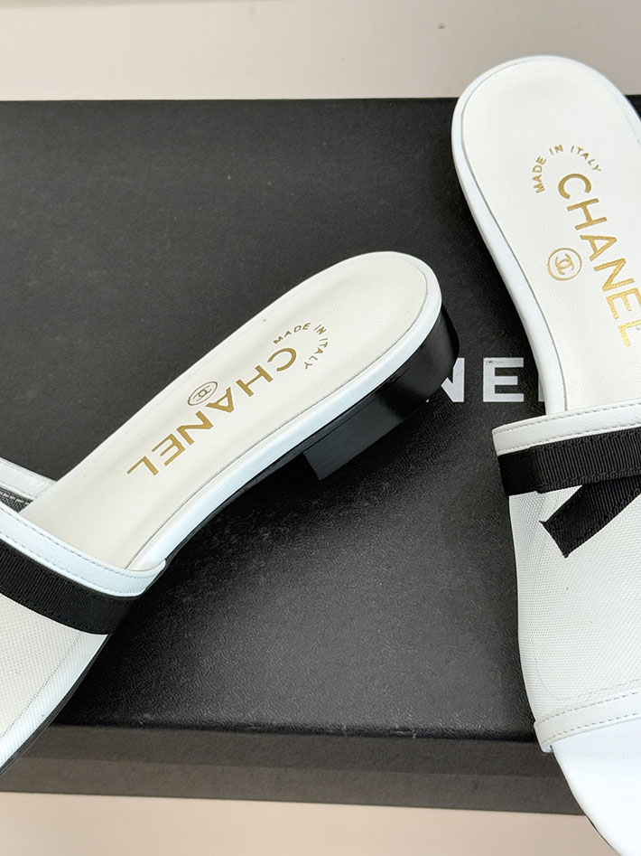 最高級シャネルスーパーコピー CHANEL メッシュ ミュール サンダル レディース 疲れない 2026新作 ホワイト 2630943 シャネル サンダル 公式 - 画像 (5)