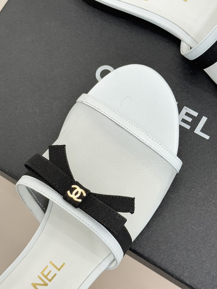 最高級シャネルスーパーコピー CHANEL メッシュ ミュール サンダル レディース 疲れない 2026新作 ホワイト 2630943 シャネル サンダル 公式 - 画像 (4)