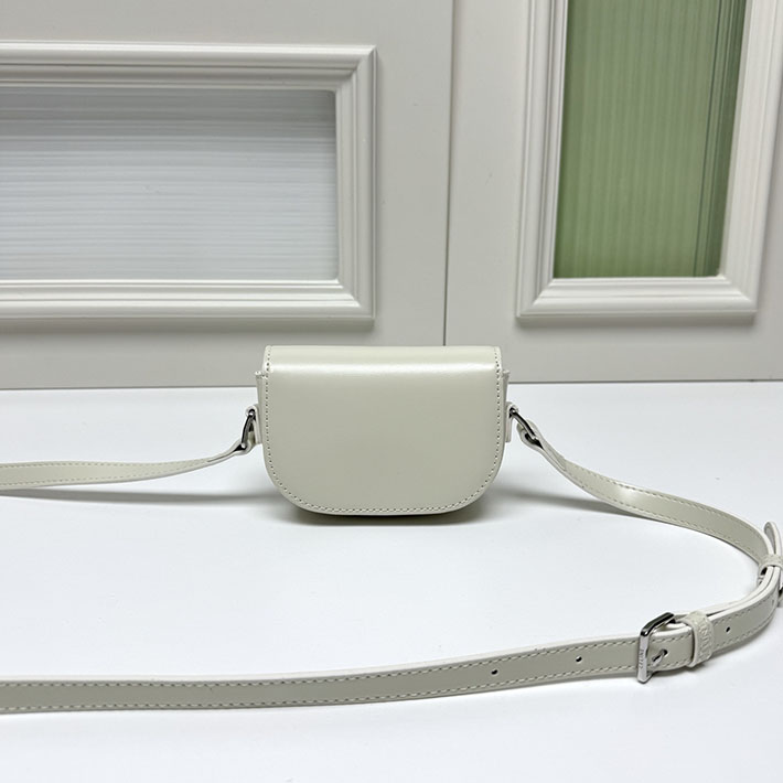 セリーヌ バッグ 人気 ランキング CELINE MINI CROSSBODY BAG ミニ クロスボディバッグ ホワイト 10N673DPV.01BC セリーヌ ミニバッグ アウトレット - 画像 (7)