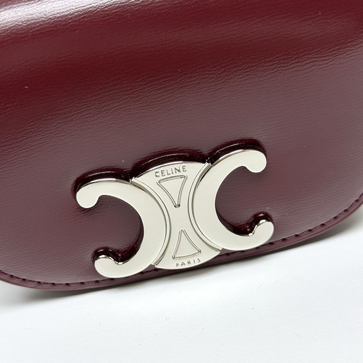 セリーヌ バッグ 人気 ランキング CELINE MINI CROSSBODY BAG ミニ クロスボディバッグ チェスナット 10N673DPV.18CH セリーヌ ショルダーバッグ アウトレット - 画像 (7)