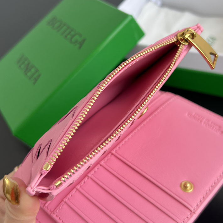 最高級ボッテガコピー Bottega Veneta ミディアム イントレチャート 二つ折りファスナーウォレット リボン 749940 VCPP2 5832 ボッテガ ヴェネタ 財布 芸能人 - 画像 (4)