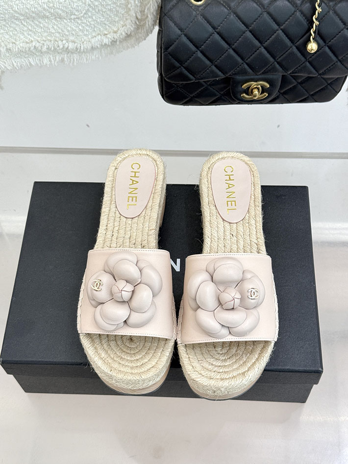最高級シャネルスーパーコピー CHANEL マトラッセ ジュート サボサンダル ミュール サンダル ピンクド 2630955 シャネル サンダル 新作 - 画像 (7)