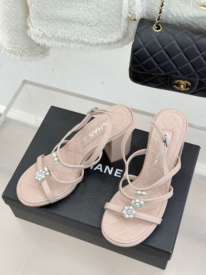 最高級シャネルスーパーコピー CHANEL サンダル 2026年 新作 95mm ラミネート ラムスキン ピンク 2630957 レディース シャネル サンダル - 画像 (9)
