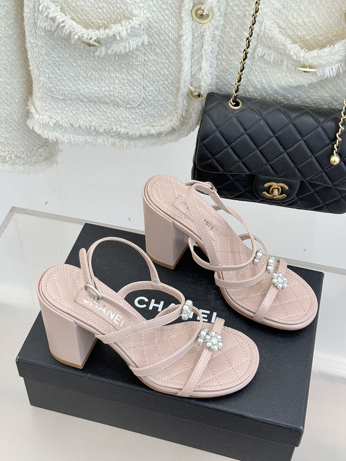 最高級シャネルスーパーコピー CHANEL サンダル 2026年 新作 95mm ラミネート ラムスキン ピンク 2630957 レディース シャネル サンダル - 画像 (8)