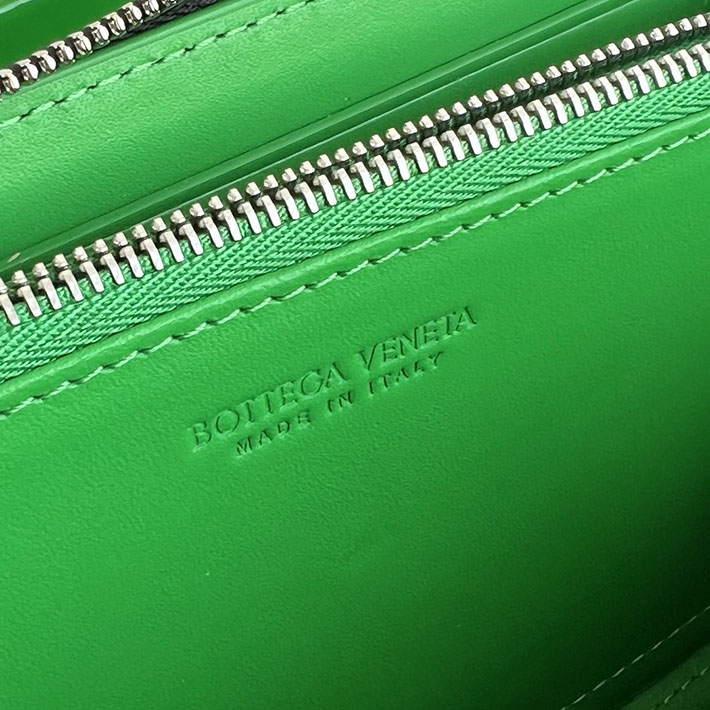 最高級ボッテガコピー Bottega Veneta カセット ジップアラウンドウォレット ブラック 649607VBWD28425 ボッテガ ヴェネタ 財布 アウトレット - 画像 (2)
