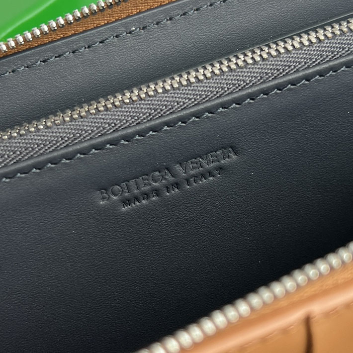 最高級ボッテガコピー Bottega Veneta カセット ジップアラウンドウォレット キャラメル 649607VBWD29830 ボッテガ 財布 メンズ - 画像 (2)