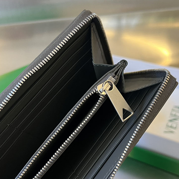 最高級ボッテガコピー Bottega Veneta カセット ジップアラウンドウォレット キャンピング 649607VBWD23207 ボッテガ 財布 二つ折り - 画像 (5)