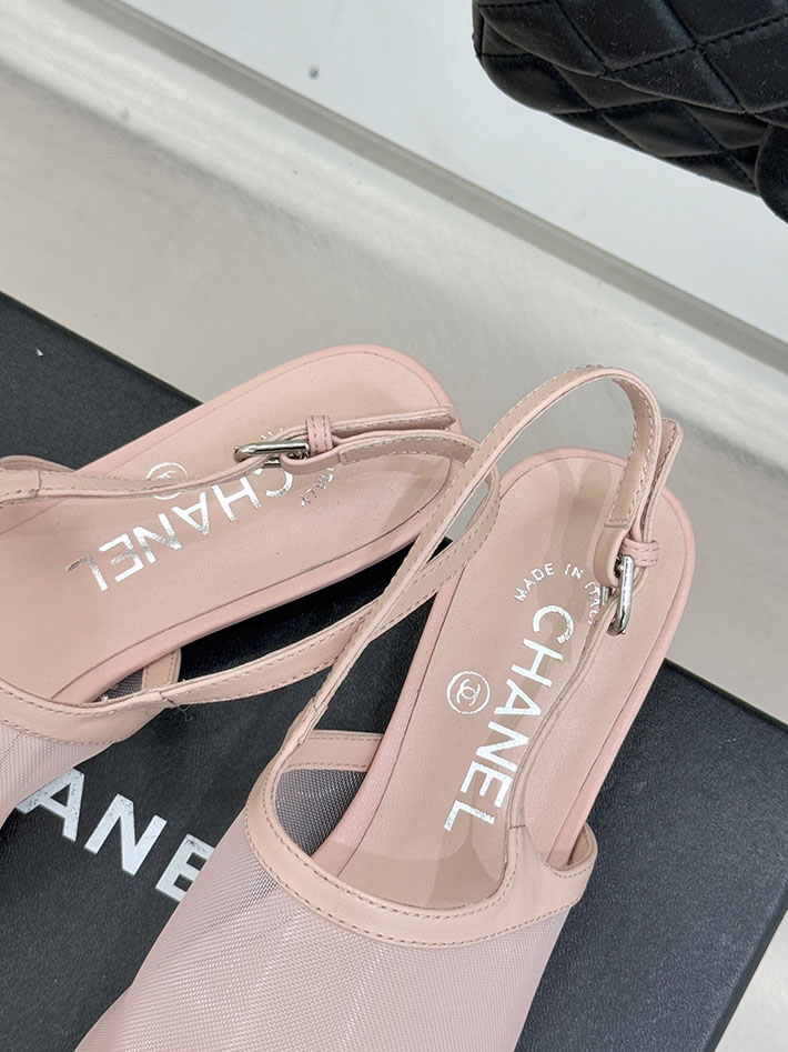 最高級シャネルスーパーコピー CHANEL バレエシューズ メリージェーン ココマーク リボン メッシュ ピンク 2630973 シャネル サンダル 定価 - 画像 (3)