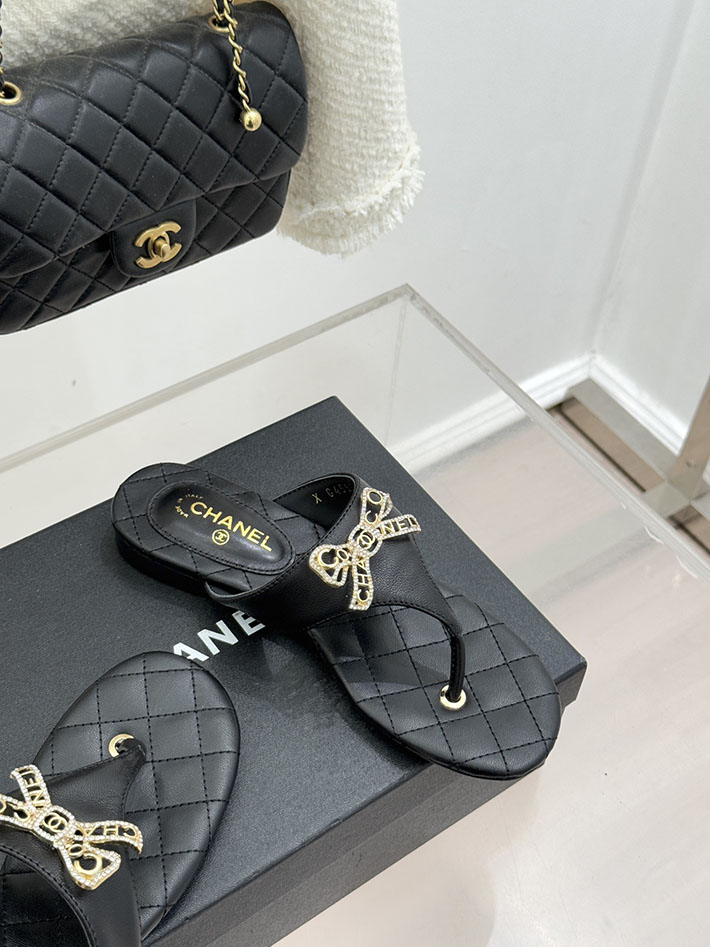 最高級シャネルスーパーコピー CHANEL 人気 ビーチサンダル ラムスキン 2026年春夏 新作 ブラック 2630980 シャネル 靴 レディース 人気 - 画像 (6)