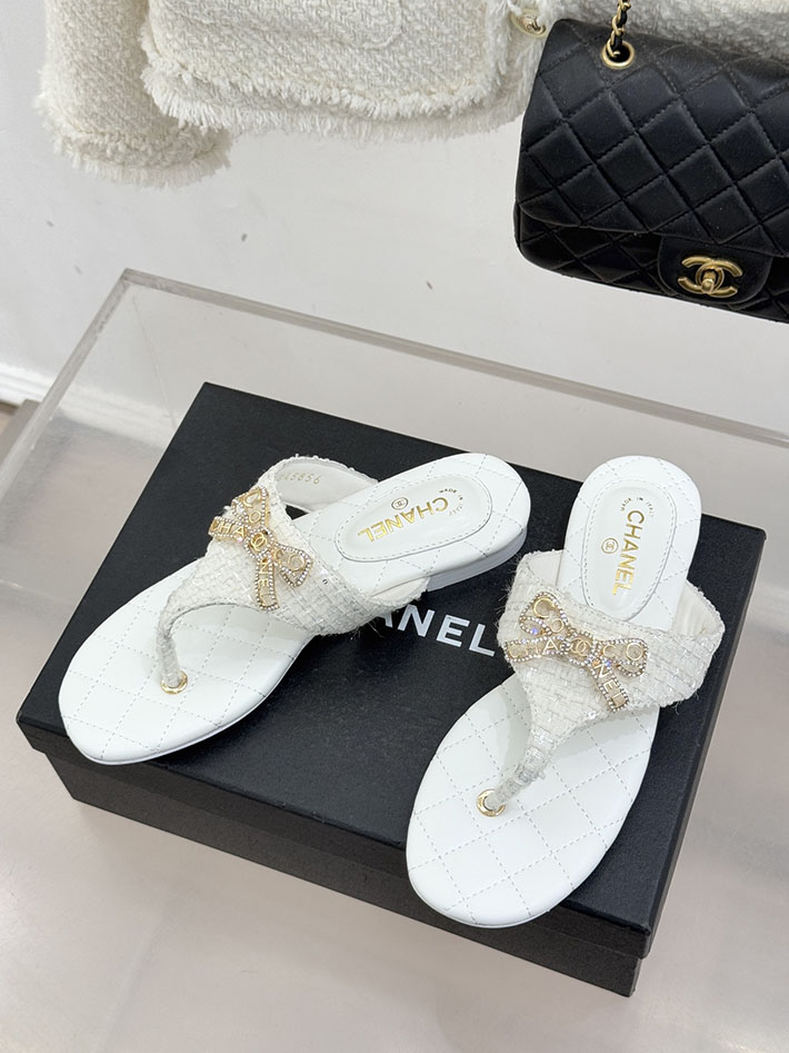 最高級シャネルスーパーコピー CHANEL 人気 ビーチサンダル ラムスキン 2026年春夏 新作 ホワイト 2630981 シャネル 靴 アウトレット - 画像 (9)
