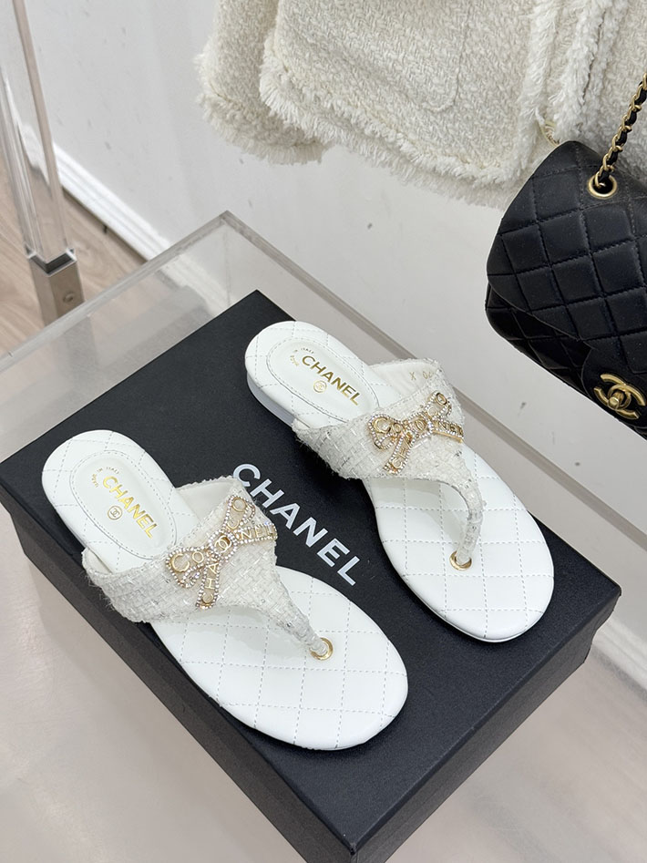 最高級シャネルスーパーコピー CHANEL 人気 ビーチサンダル ラムスキン 2026年春夏 新作 ホワイト 2630981 シャネル 靴 アウトレット - 画像 (8)