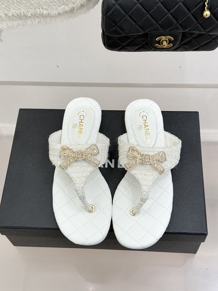最高級シャネルスーパーコピー CHANEL 人気 ビーチサンダル ラムスキン 2026年春夏 新作 ホワイト 2630981 シャネル 靴 アウトレット - 画像 (7)