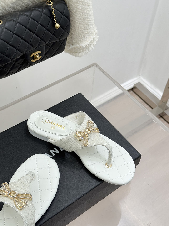 最高級シャネルスーパーコピー CHANEL 人気 ビーチサンダル ラムスキン 2026年春夏 新作 ホワイト 2630981 シャネル 靴 アウトレット - 画像 (6)