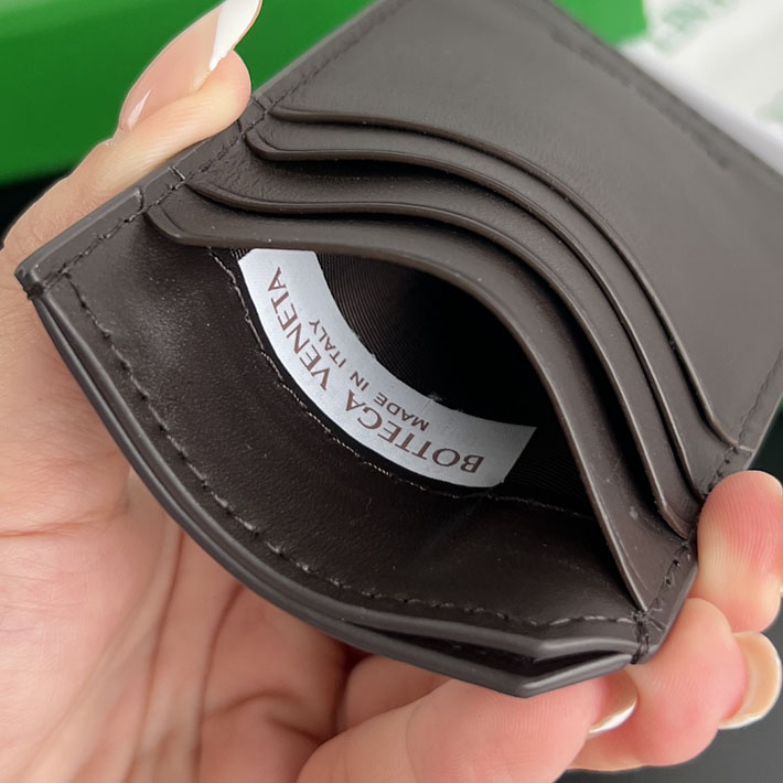 最高級ボッテガコピー Bottega Veneta イントレチャート ピッコロ バーティカル カードケース カーキ 796963V4LQ13347 ボッテガ カードケース メンズ - 画像 (5)