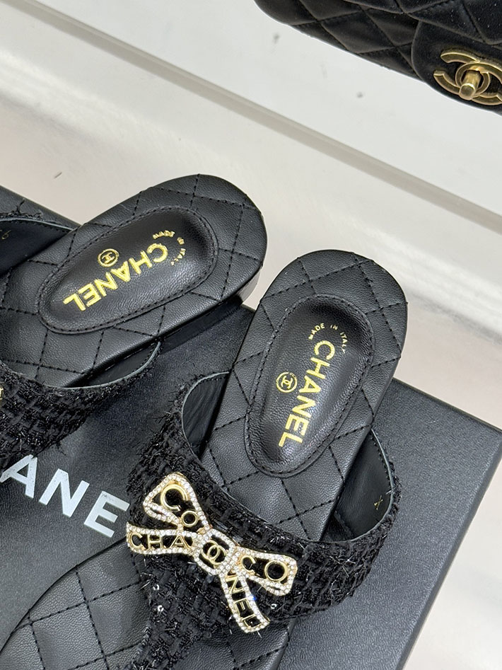 最高級シャネルスーパーコピー CHANEL 人気 ビーチサンダル ラムスキン 2026年春夏 新作 ブラック 2630982 シャネル 靴 サンダル - 画像 (3)
