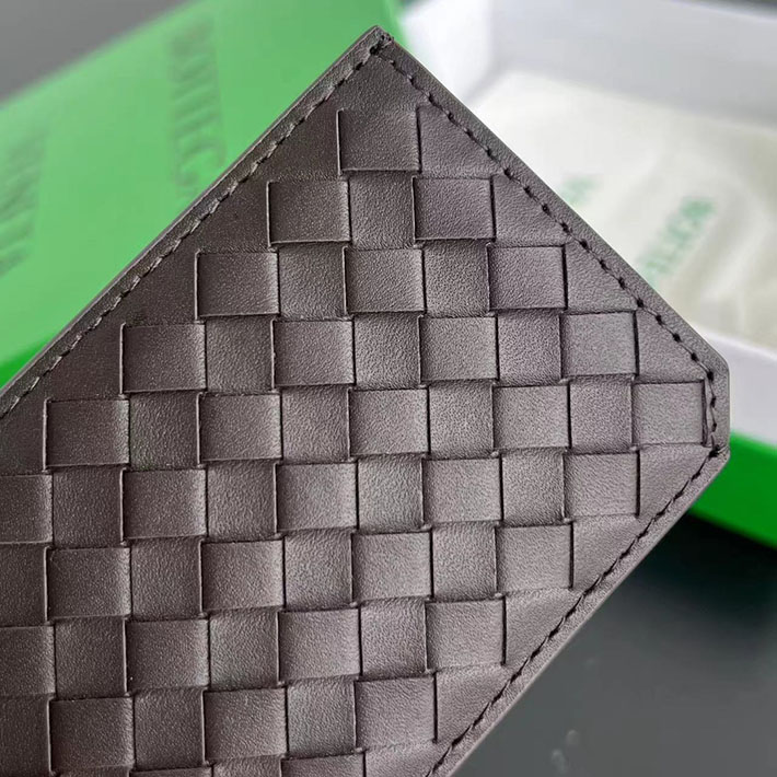 最高級ボッテガコピー Bottega Veneta イントレチャート ピッコロ バーティカル カードケース カーキ 796963V4LQ13347 ボッテガ カードケース メンズ - 画像 (2)
