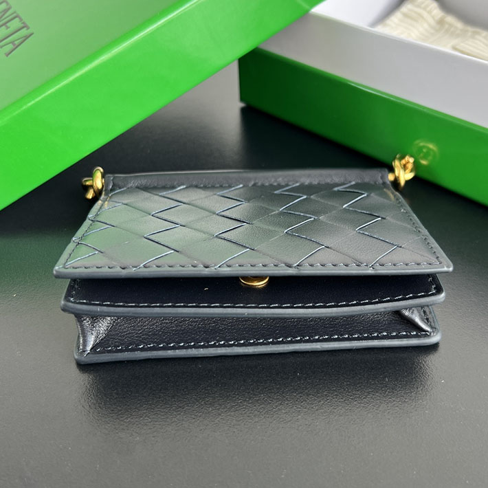 最高級ボッテガコピー Bottega Veneta ソルスティス ビジネスカードケース ノクターナル 810596V4R414184 ボッテガ 名刺入れ アウトレット - 画像 (7)