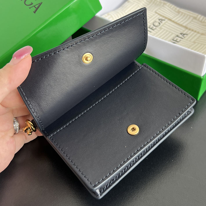 最高級ボッテガコピー Bottega Veneta ソルスティス ビジネスカードケース ノクターナル 810596V4R414184 ボッテガ 名刺入れ アウトレット - 画像 (6)