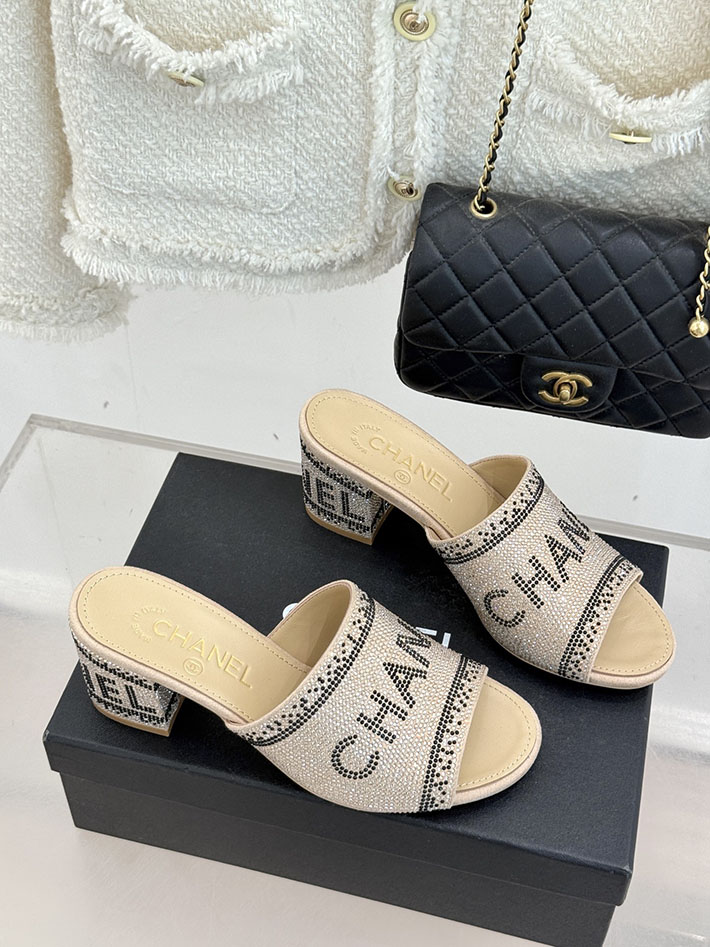 最高級シャネルスーパーコピー CHANEL ココマーク ミュール サンダル ストラス 2026年春夏 新作 ベージュ 2630990 シャネル サンダル レディース - 画像 (8)