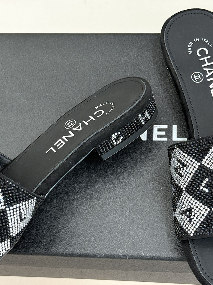 最高級シャネルスーパーコピー CHANEL ココマーク ミュール サンダル ストラス 2026年春夏 新作 ブラック 2630994 シャネル 靴 セール - 画像 (5)