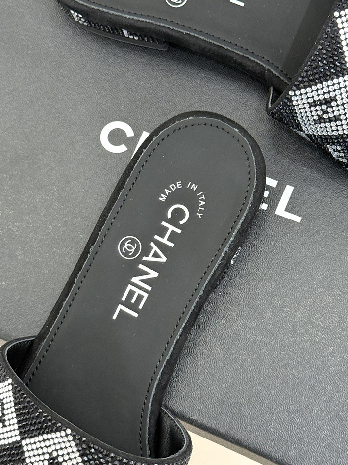 最高級シャネルスーパーコピー CHANEL ココマーク ミュール サンダル ストラス 2026年春夏 新作 ブラック 2630994 シャネル 靴 セール - 画像 (3)