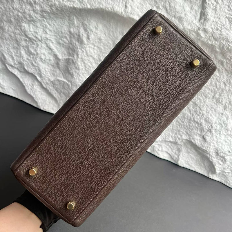 エルメス ケリー28の通販 HERMES ケリー28 内縫い エベンヌ トゴ ゴールド金具 H027630CC46 エルメス ケリー28 定価 - 画像 (2)