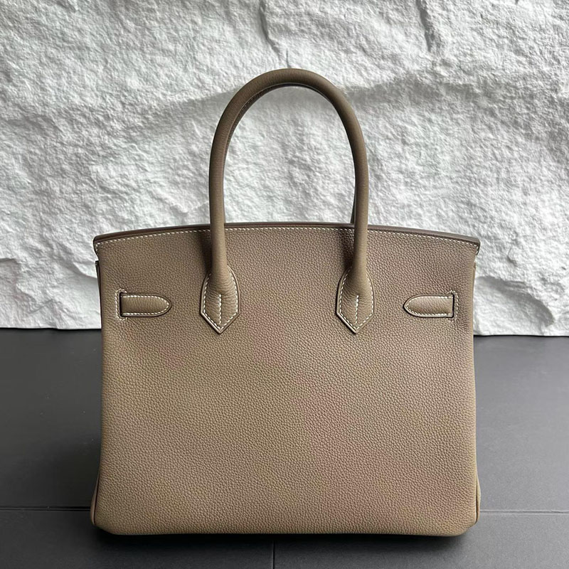 エルメス バーキン 30の通販 HERMES バーキン30 エトゥープ トゴ シルバー金具 H027633CK18 バーキン30 エトゥープ - 画像 (8)