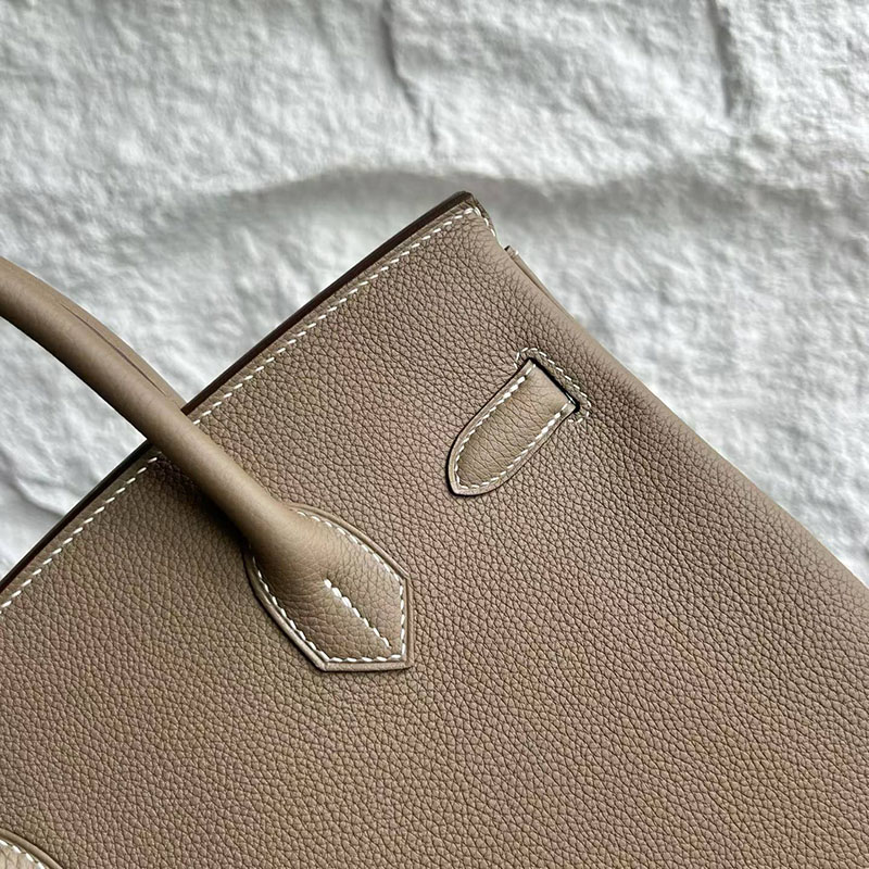 エルメス バーキン 30の通販 HERMES バーキン30 エトゥープ トゴ シルバー金具 H027633CK18 バーキン30 エトゥープ - 画像 (7)