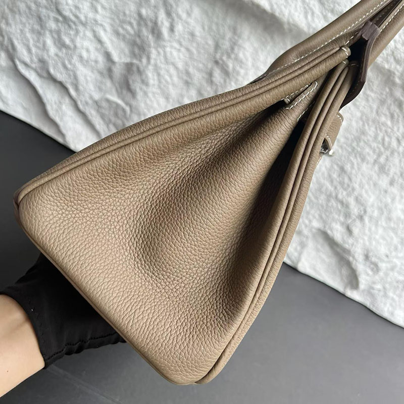 エルメス バーキン 30の通販 HERMES バーキン30 エトゥープ トゴ シルバー金具 H027633CK18 バーキン30 エトゥープ - 画像 (6)