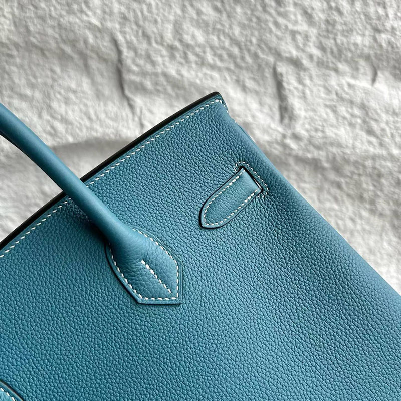 エルメス バーキン 30の通販 HERMES バーキン30 ニューブルージーン トゴ シルバー金具 H027633CKD2 エルメス バーキン30 定価 - 画像 (7)