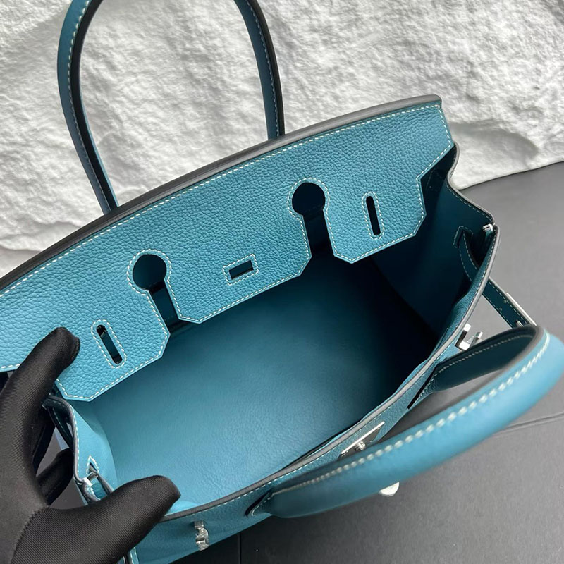 エルメス バーキン 30の通販 HERMES バーキン30 ニューブルージーン トゴ シルバー金具 H027633CKD2 エルメス バーキン30 定価 - 画像 (3)