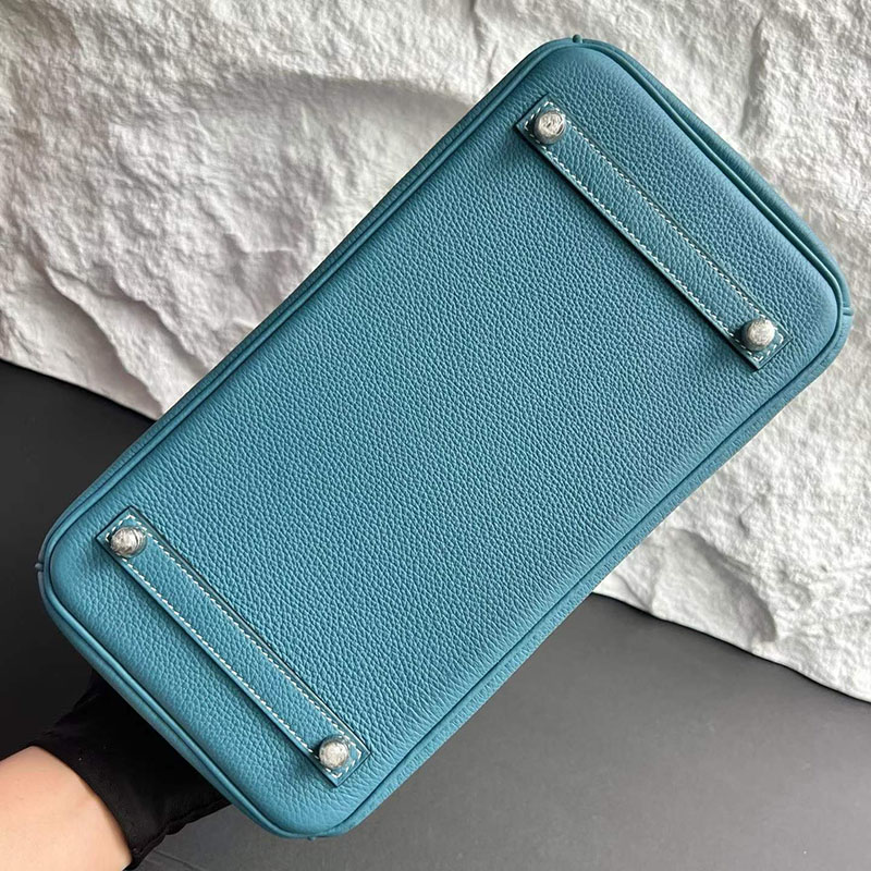 エルメス バーキン 30の通販 HERMES バーキン30 ニューブルージーン トゴ シルバー金具 H027633CKD2 エルメス バーキン30 定価 - 画像 (2)