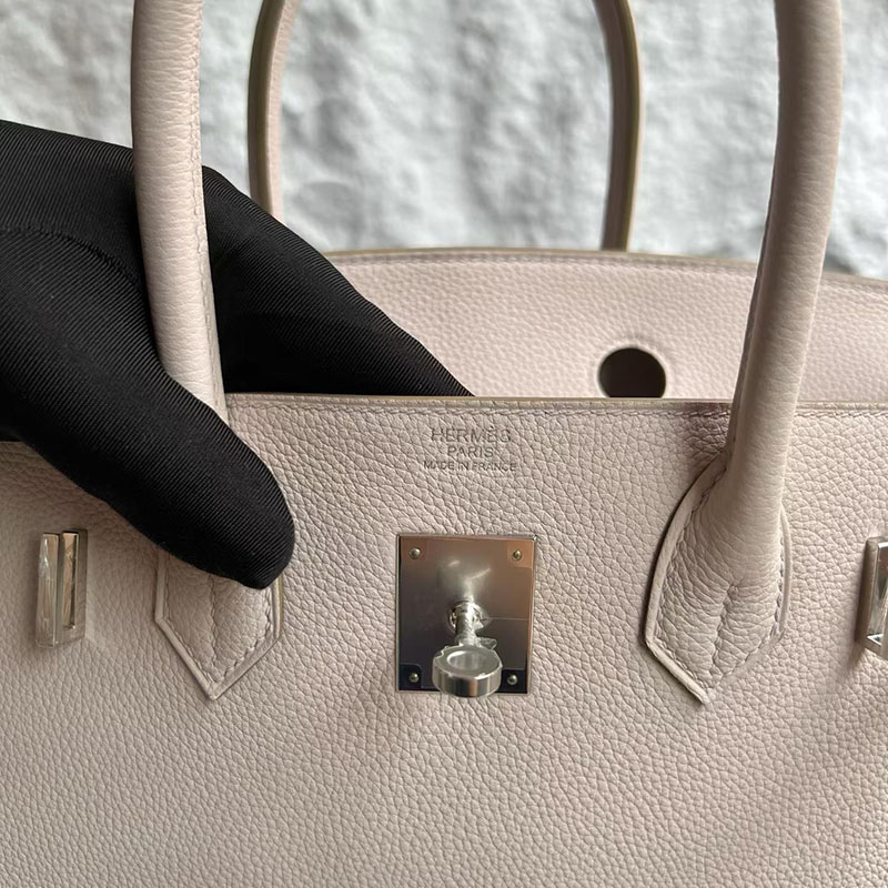 エルメス バーキン 30の通販 HERMES バーキン30 モーヴペール トゴ シルバー金具 H027633CK09 バーキン30 トゴ - 画像 (5)
