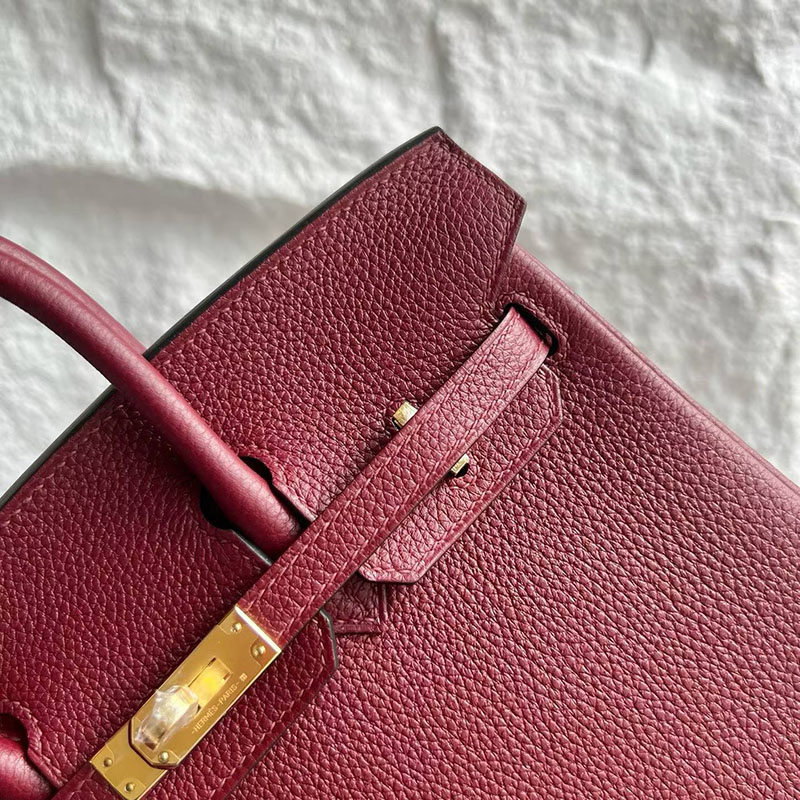 エルメス バーキン25の通販 HERMES バーキン25 ルージュグレナ トゴ ゴールド金具 H041702CCK1 エルメス バーキン25 定価 - 画像 (9)