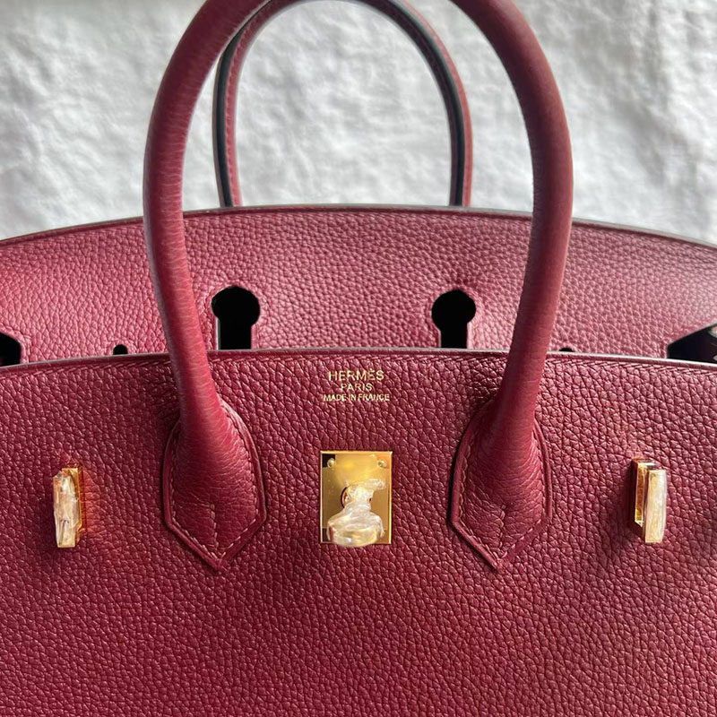 エルメス バーキン25の通販 HERMES バーキン25 ルージュグレナ トゴ ゴールド金具 H041702CCK1 エルメス バーキン25 定価 - 画像 (5)