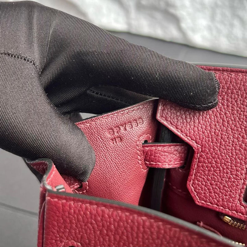 エルメス バーキン25の通販 HERMES バーキン25 ルージュグレナ トゴ ゴールド金具 H041702CCK1 エルメス バーキン25 定価 - 画像 (4)