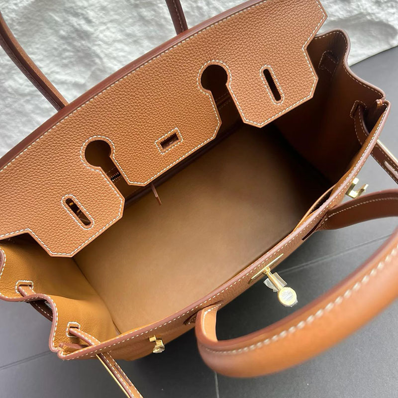 エルメス バーキン 30の通販 HERMES バーキン30 ゴールド トゴ ゴールド金具 H027633CC37 エルメスバーキンスーパーコピー - 画像 (5)