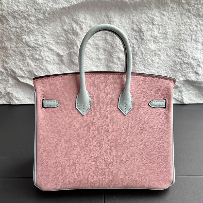 エルメス バーキン25の通販 HERMES バーキン25 ローズサクラ/ブルーブリュム シェブルミゾル シルバー金具 H041704CC3Q バーキン パーソナルオーダー 刻印 - 画像 (8)