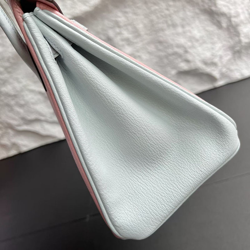エルメス バーキン25の通販 HERMES バーキン25 ローズサクラ/ブルーブリュム シェブルミゾル シルバー金具 H041704CC3Q バーキン パーソナルオーダー 刻印 - 画像 (6)