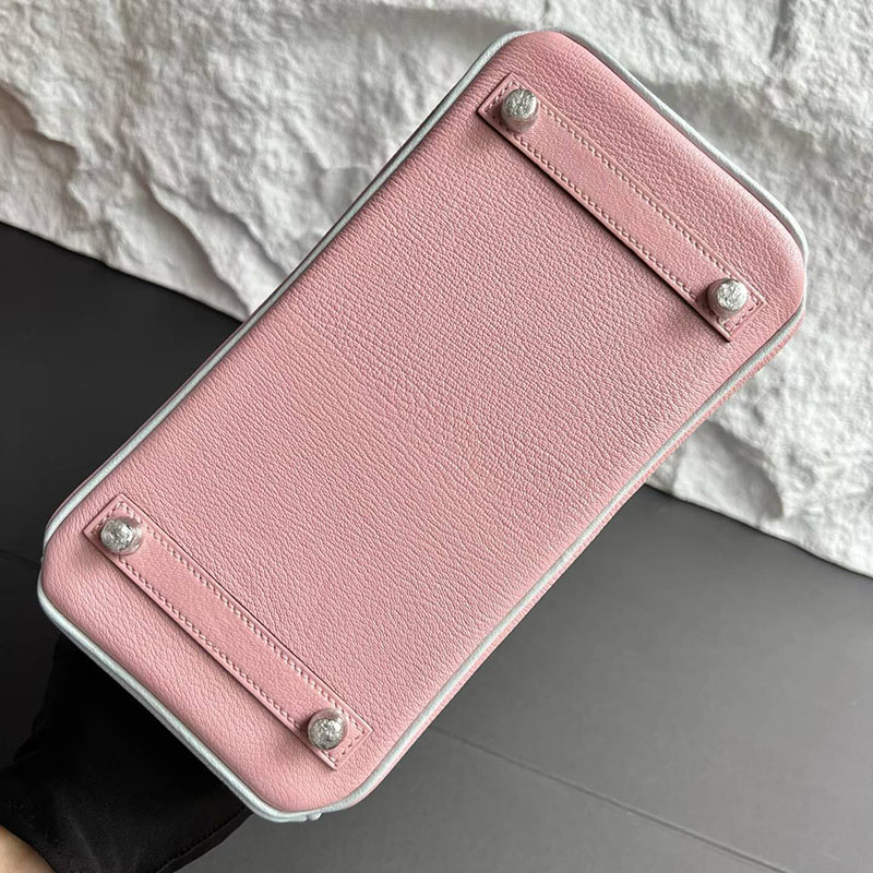 エルメス バーキン25の通販 HERMES バーキン25 ローズサクラ/ブルーブリュム シェブルミゾル シルバー金具 H041704CC3Q バーキン パーソナルオーダー 刻印 - 画像 (2)