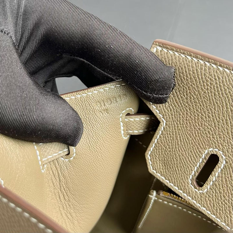 エルメス バーキン25の通販 HERMES バーキン25セリエ エトゥープ ヴォーエプソン ゴールド金具 H082302CC18 バーキン セリエ 25 定価 - 画像 (3)